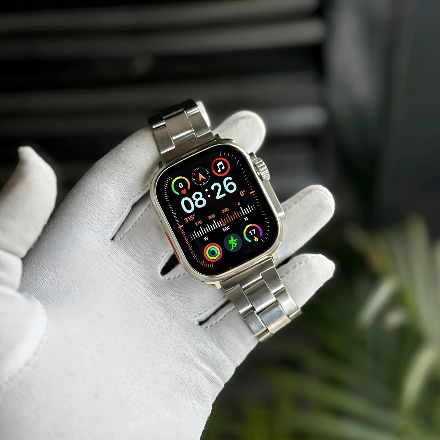 Ultra 7-in-1 Smart Watch with Interchangeable Straps, Digital Display, Multiple Band Styles